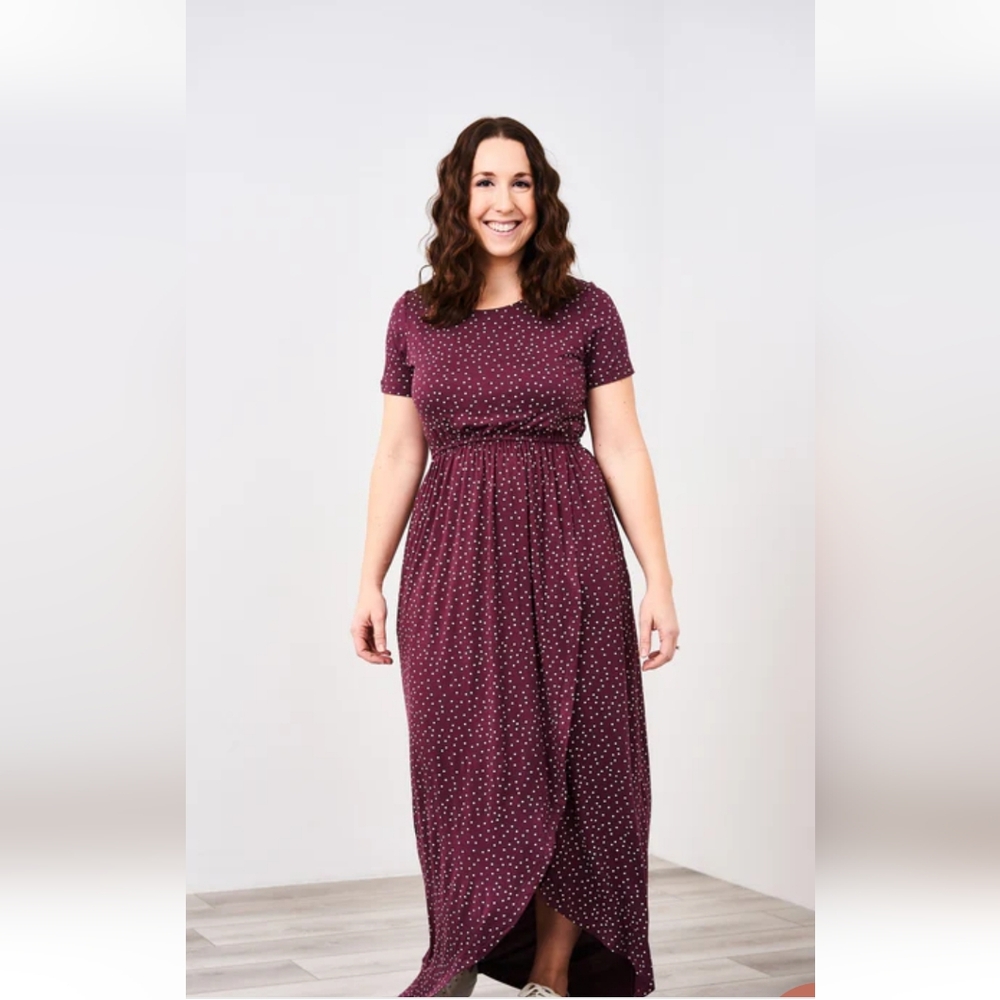 Latched Mama Petal Maxi Nursing Dress